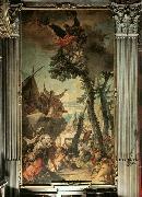 TIEPOLO, Giovanni Domenico The Gathering of Manna oil painting